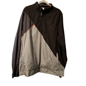 Fila Sport Golf Windbreaker 1/4 Zip / Side Zip Jacket Sz 2XLT
